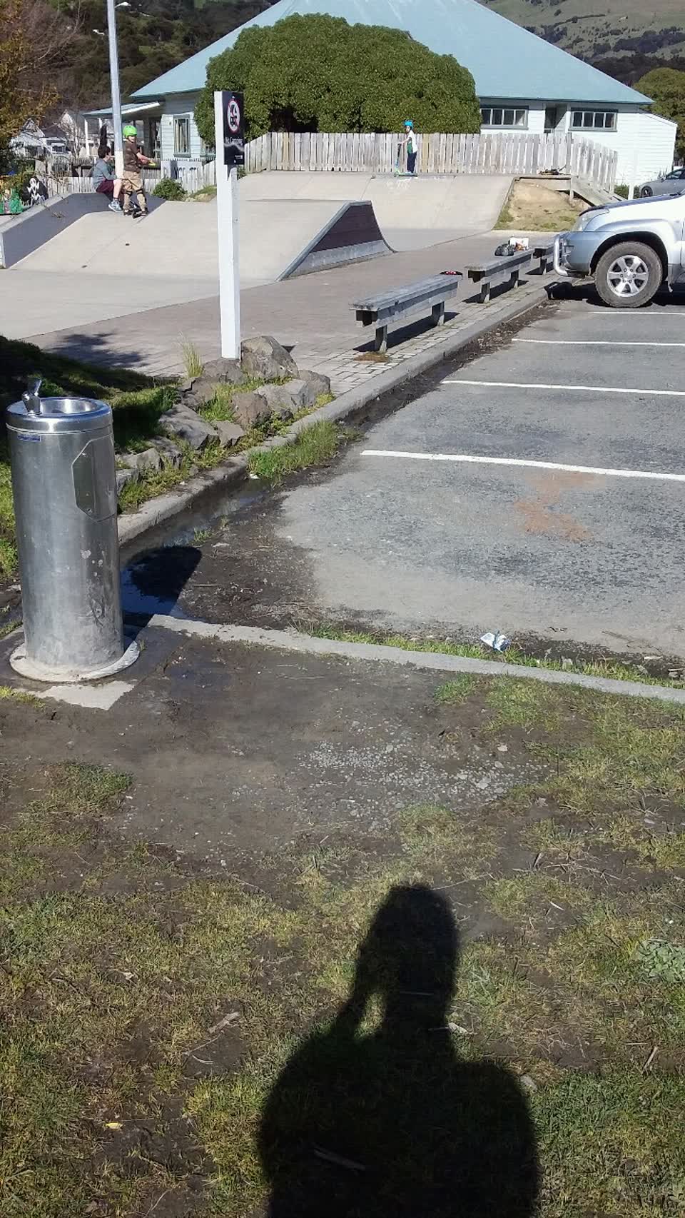 The photograph attached to this wastewater/stormwater report