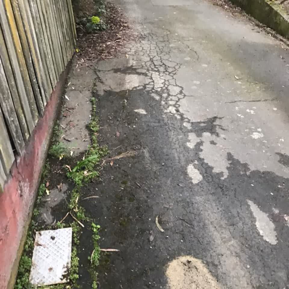The photograph attached to this wastewater/stormwater report