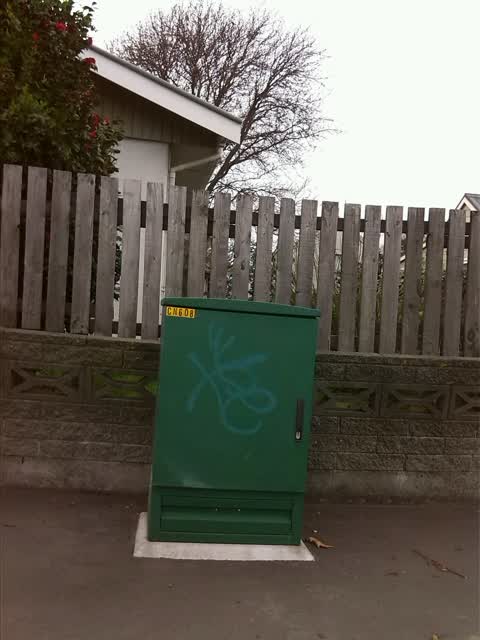 Graffiti, a report photo