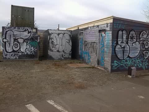Graffiti, a report photo