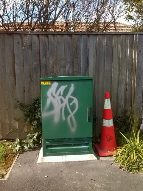Graffiti, a report photo