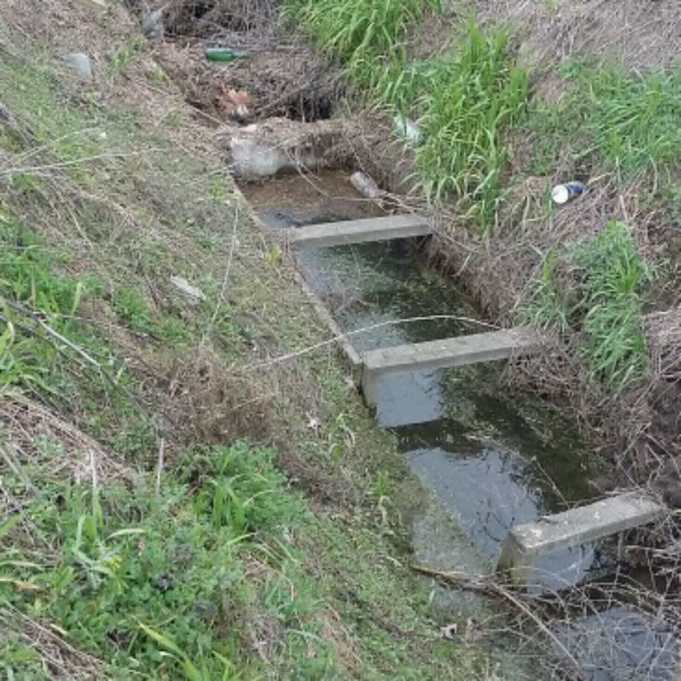 The photograph attached to this wastewater/stormwater report