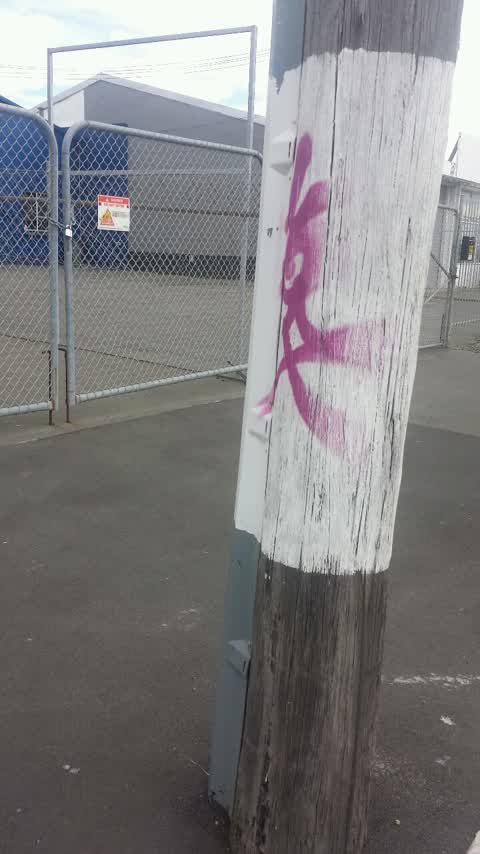 Graffiti, a report photo