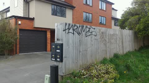 Graffiti, a report photo