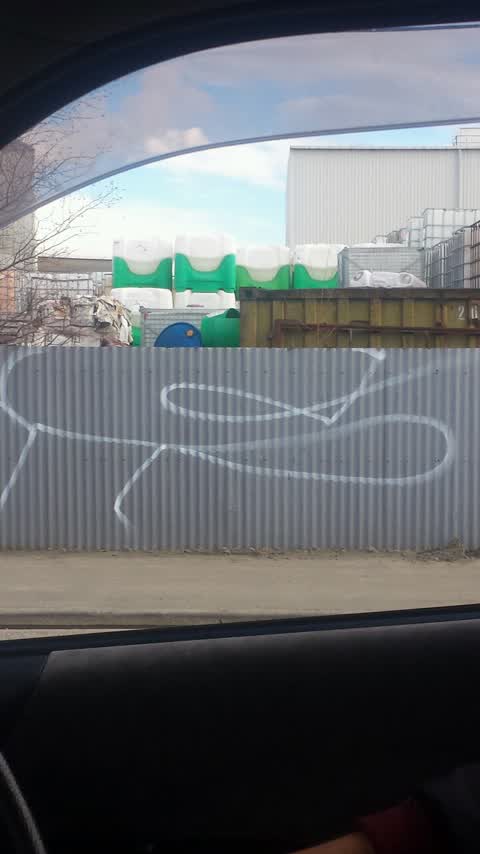 Graffiti, a report photo