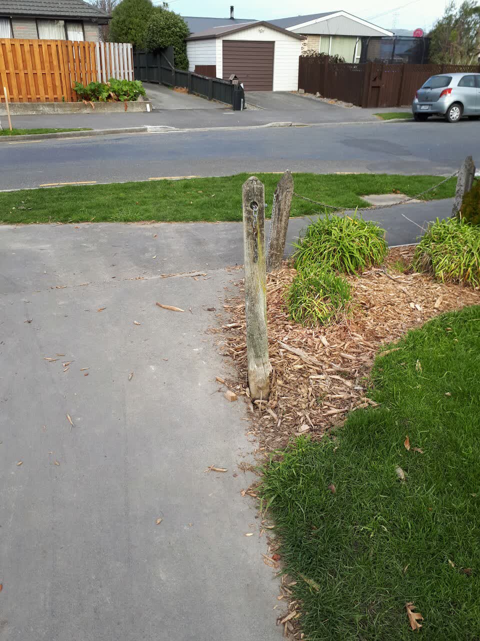 The photograph attached to this parks report