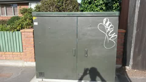 Graffiti, a report photo