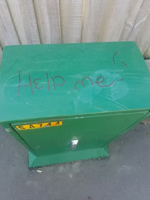 Graffiti, a report photo