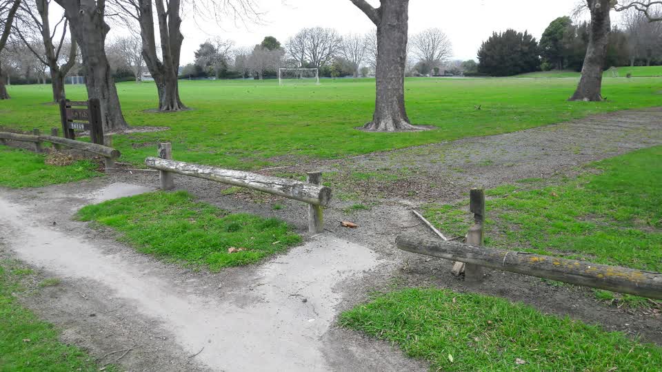 The photograph attached to this parks report