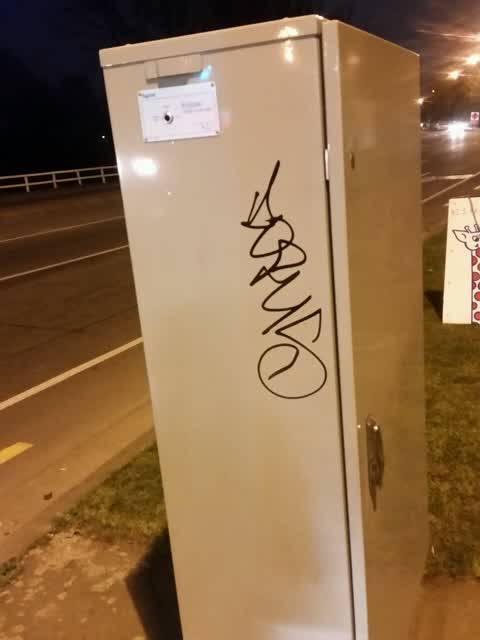 Graffiti, a report photo