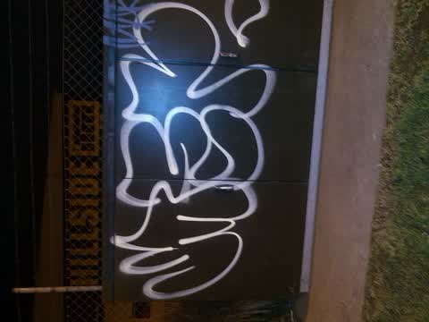 Graffiti, a report photo