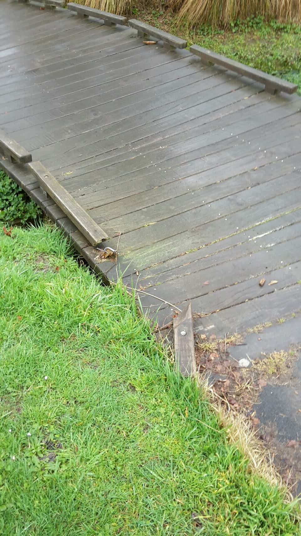 The photograph attached to this parks report