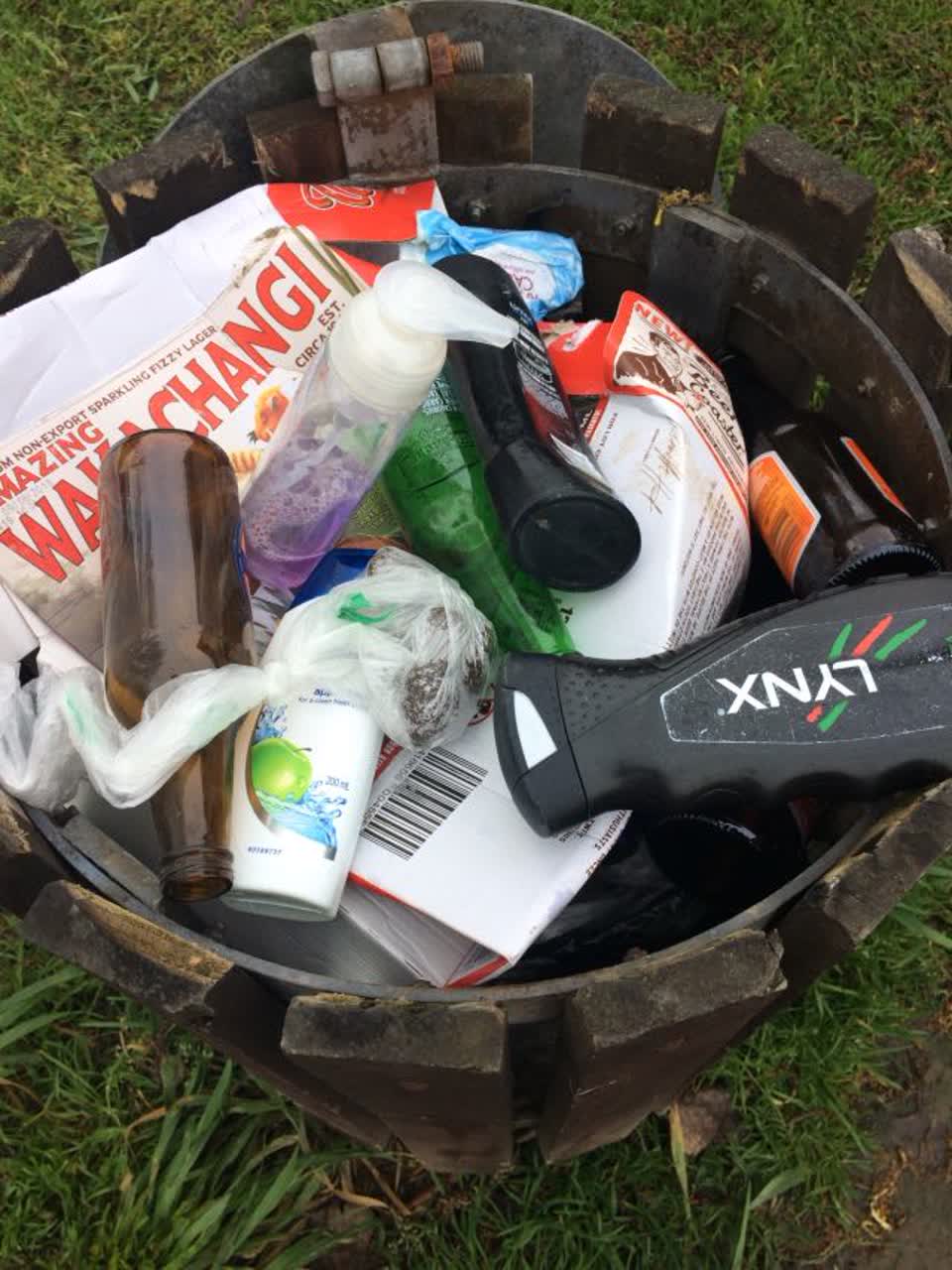 The photograph attached to this parks report