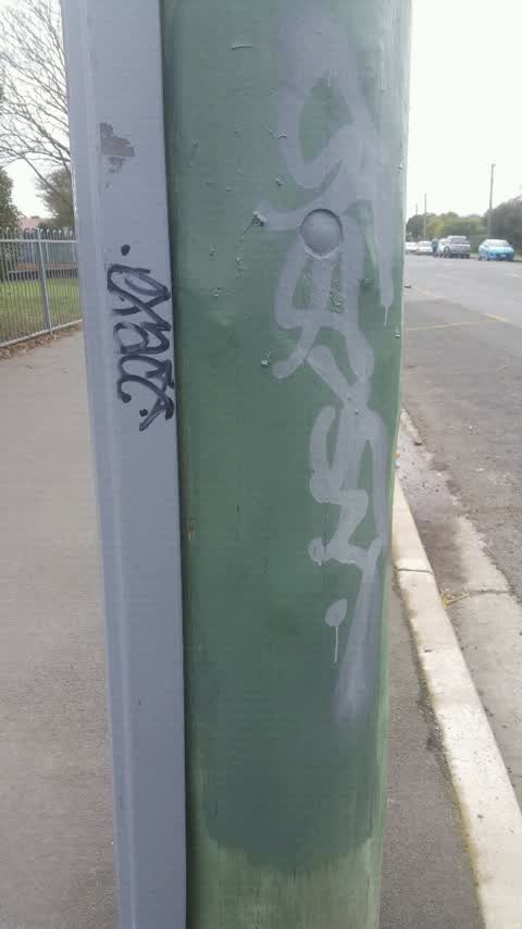Graffiti, a report photo
