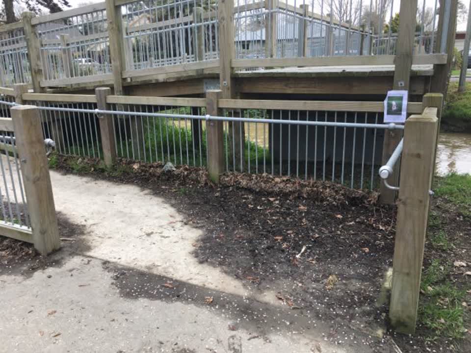 The photograph attached to this parks report
