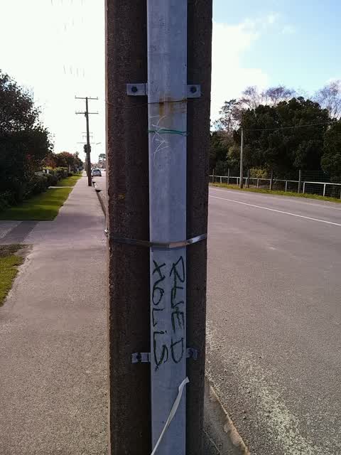 Graffiti, a report photo
