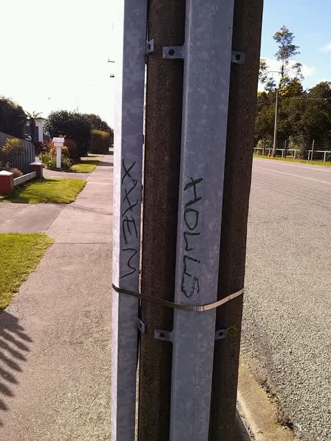 Graffiti, a report photo