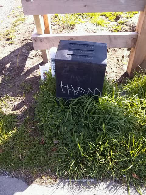 Graffiti, a report photo