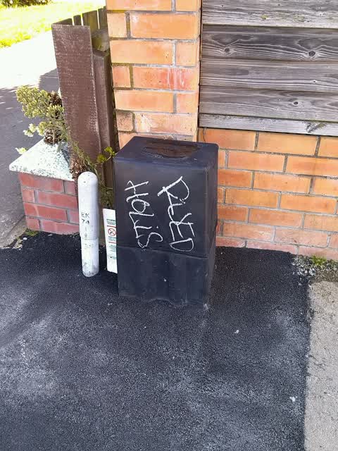 Graffiti, a report photo