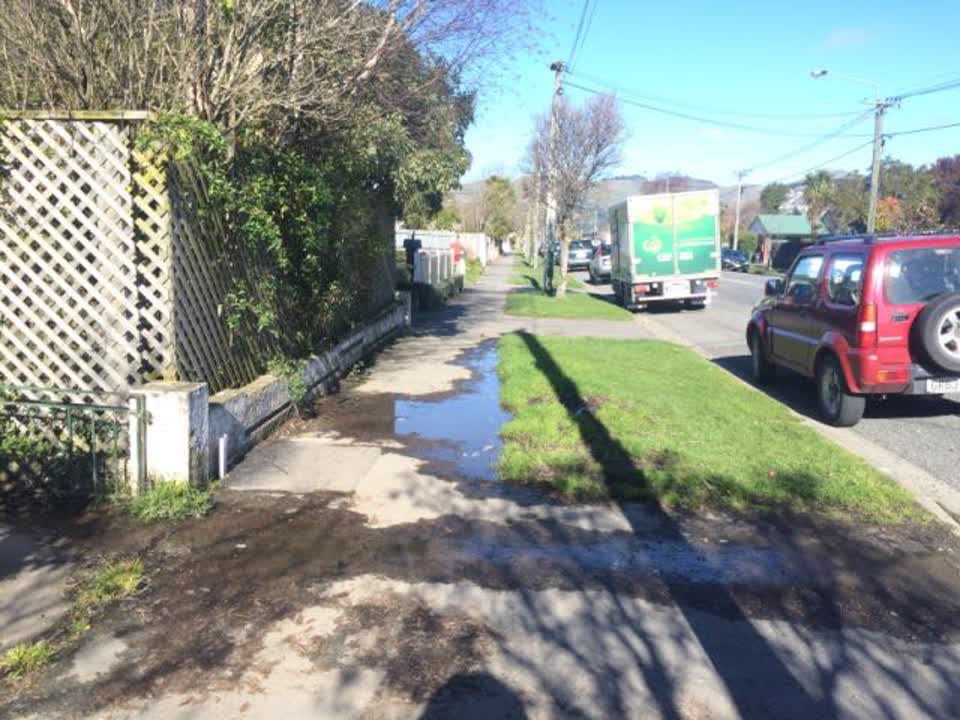 The photograph attached to this water supply report