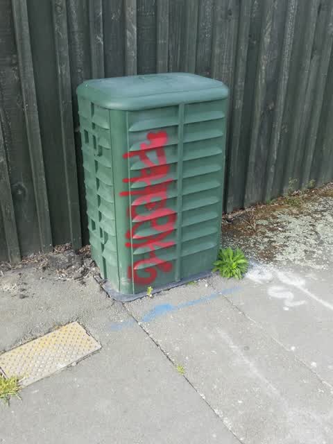 Graffiti, a report photo