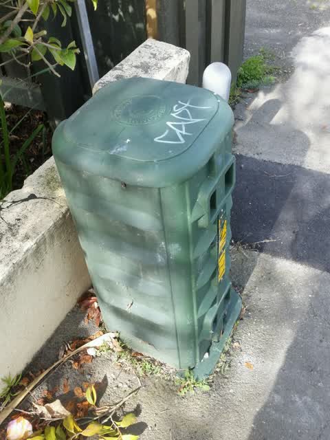 Graffiti, a report photo