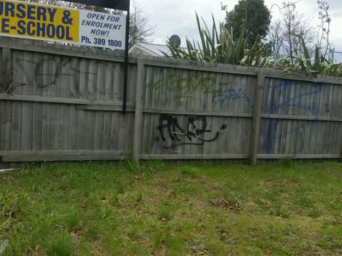 Graffiti, a report photo