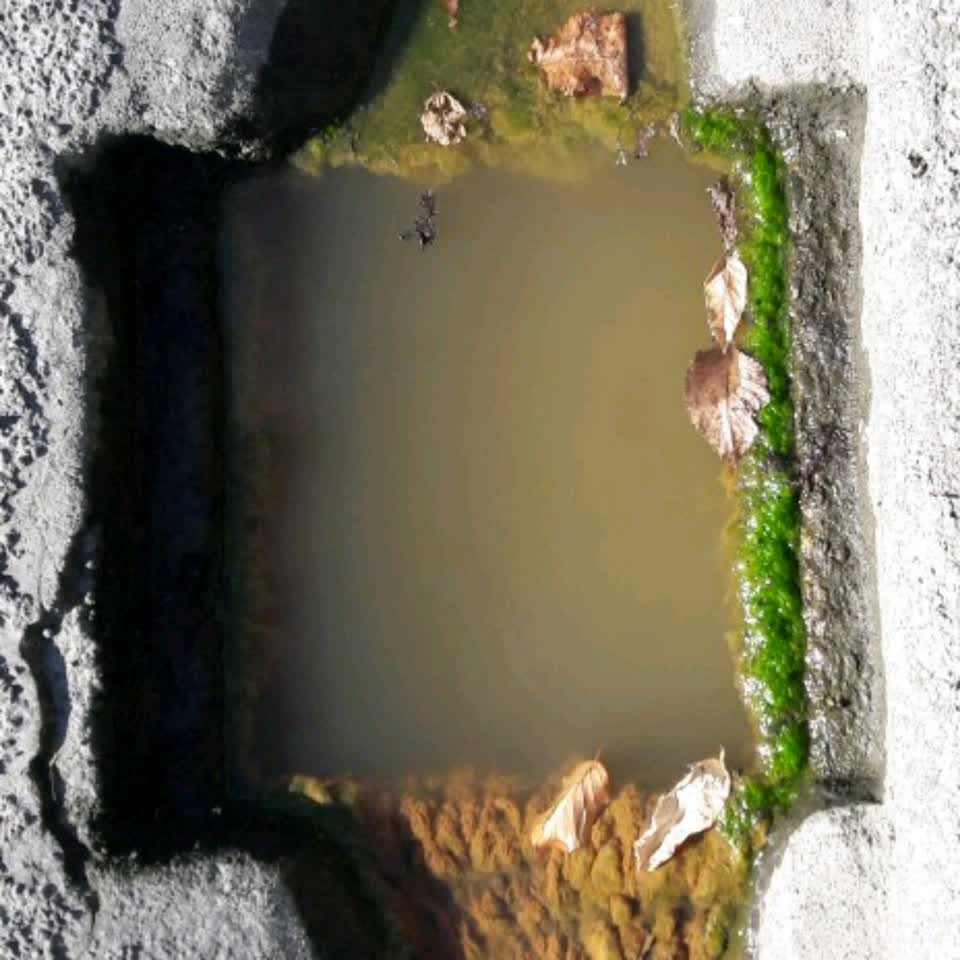 The photograph attached to this wastewater/stormwater report