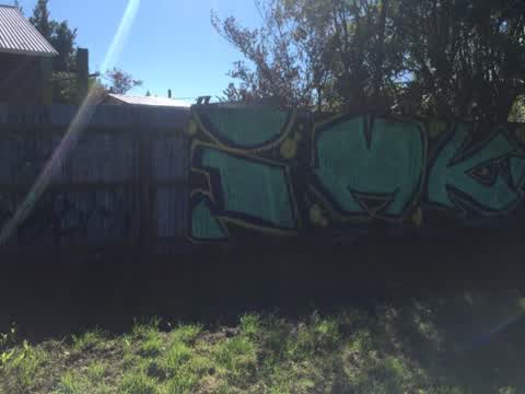 Graffiti, a report photo