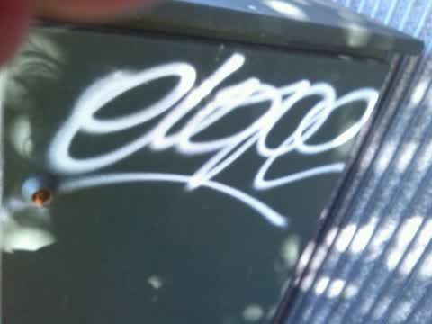 Graffiti, a report photo