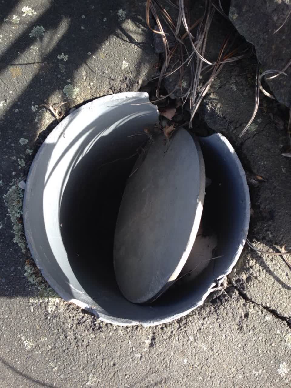 The photograph attached to this water supply report