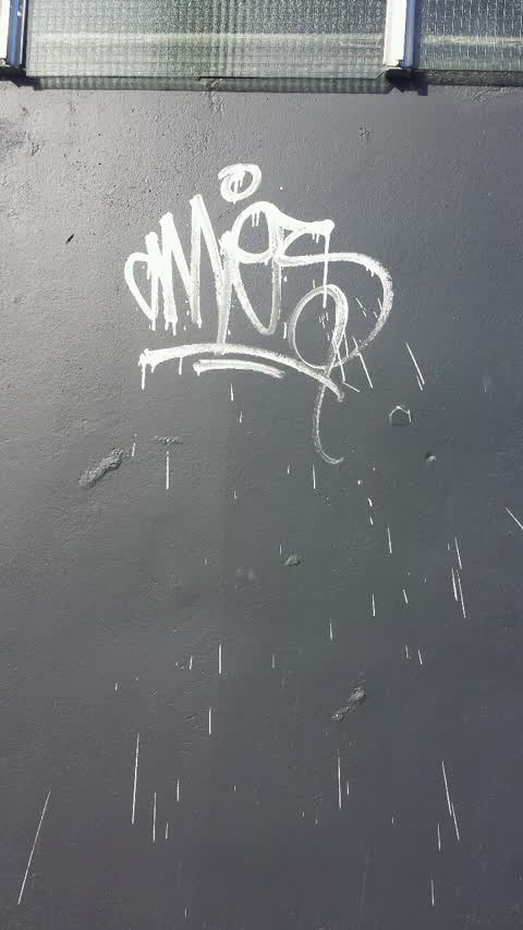 Graffiti, a report photo