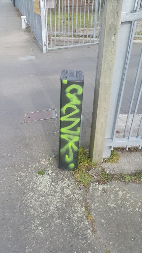 Graffiti, a report photo