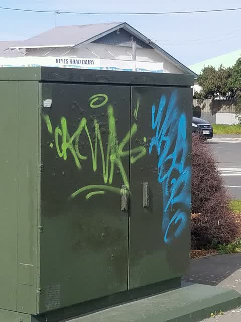 Graffiti — a report photo