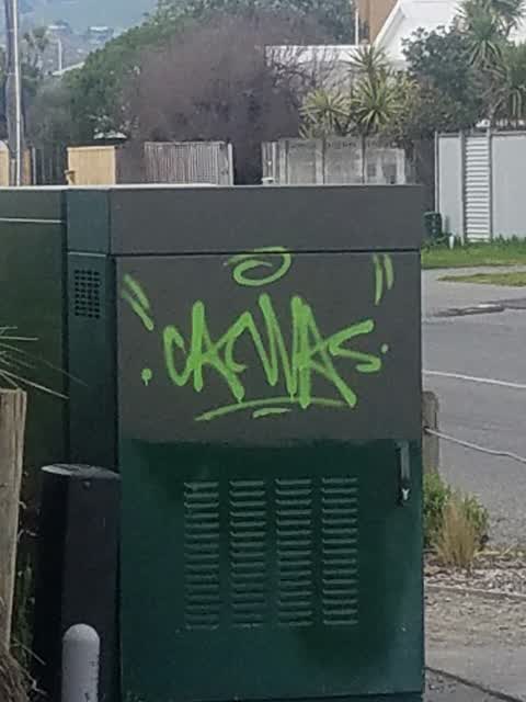 Graffiti, a report photo