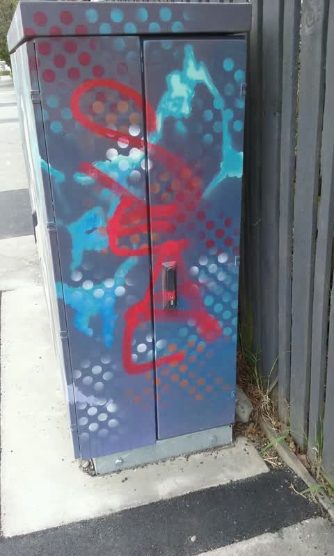 Graffiti, a report photo