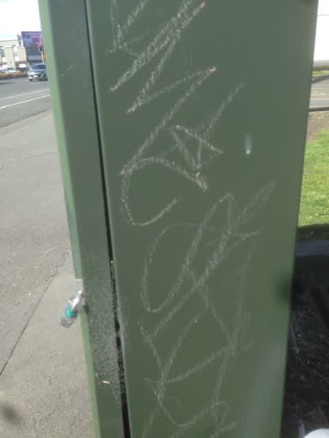 Graffiti, a report photo