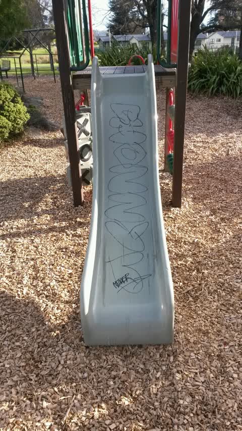 Graffiti — a report photo