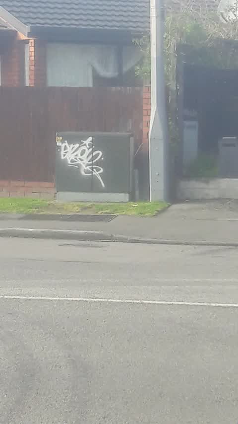 Graffiti, a report photo