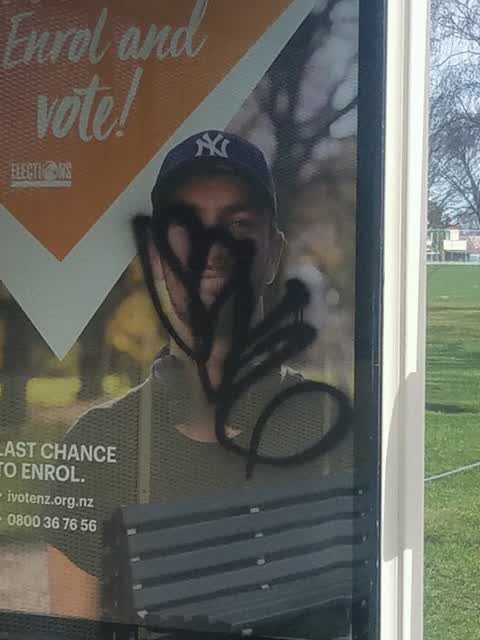 Graffiti, a report photo
