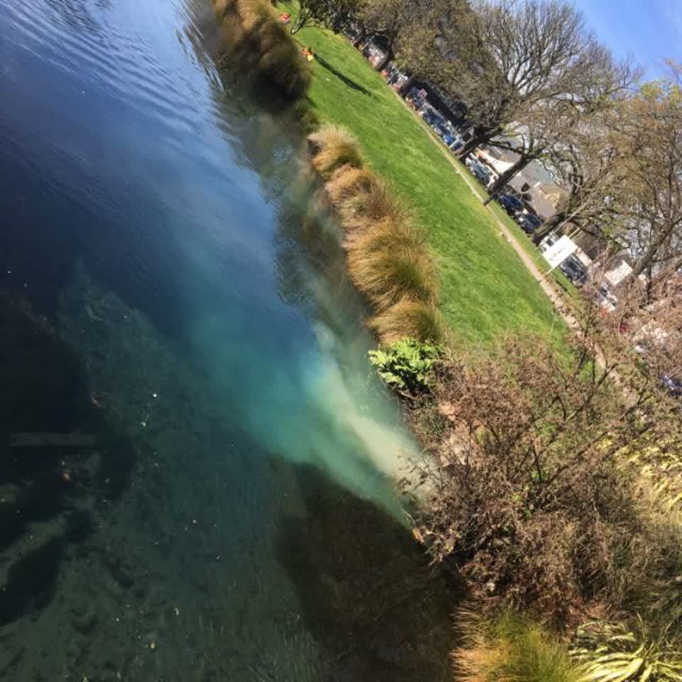 The photograph attached to this wastewater/stormwater report