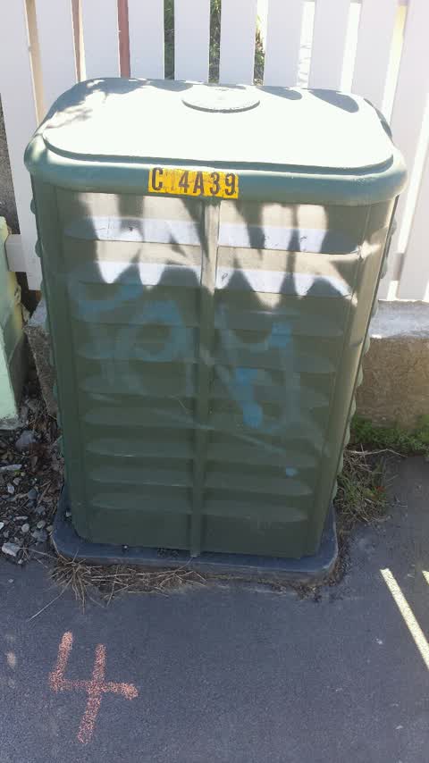 Graffiti, a report photo