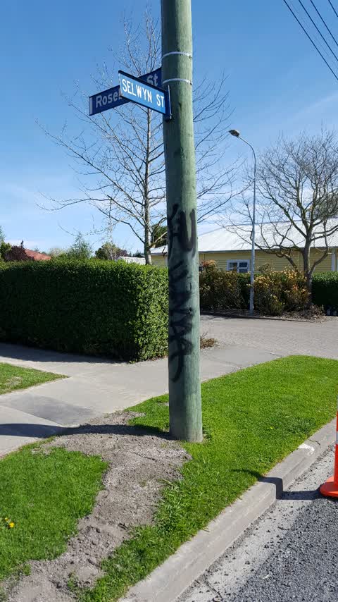 Graffiti, a report photo