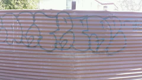 Graffiti, a report photo