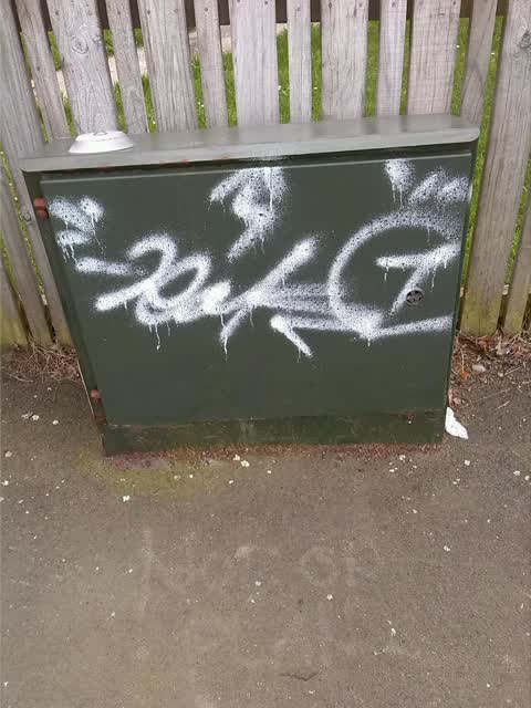 Graffiti, a report photo