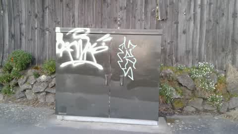 Graffiti, a report photo