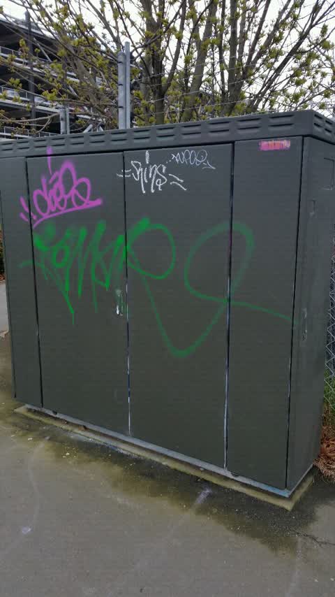 Graffiti, a report photo