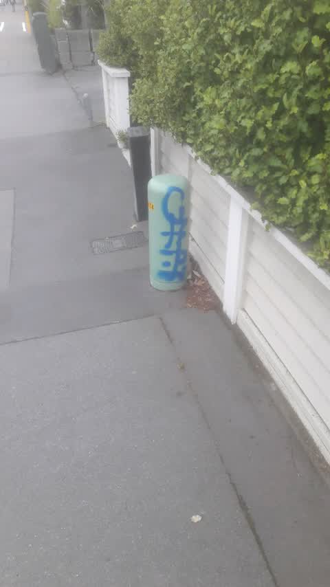 Graffiti, a report photo