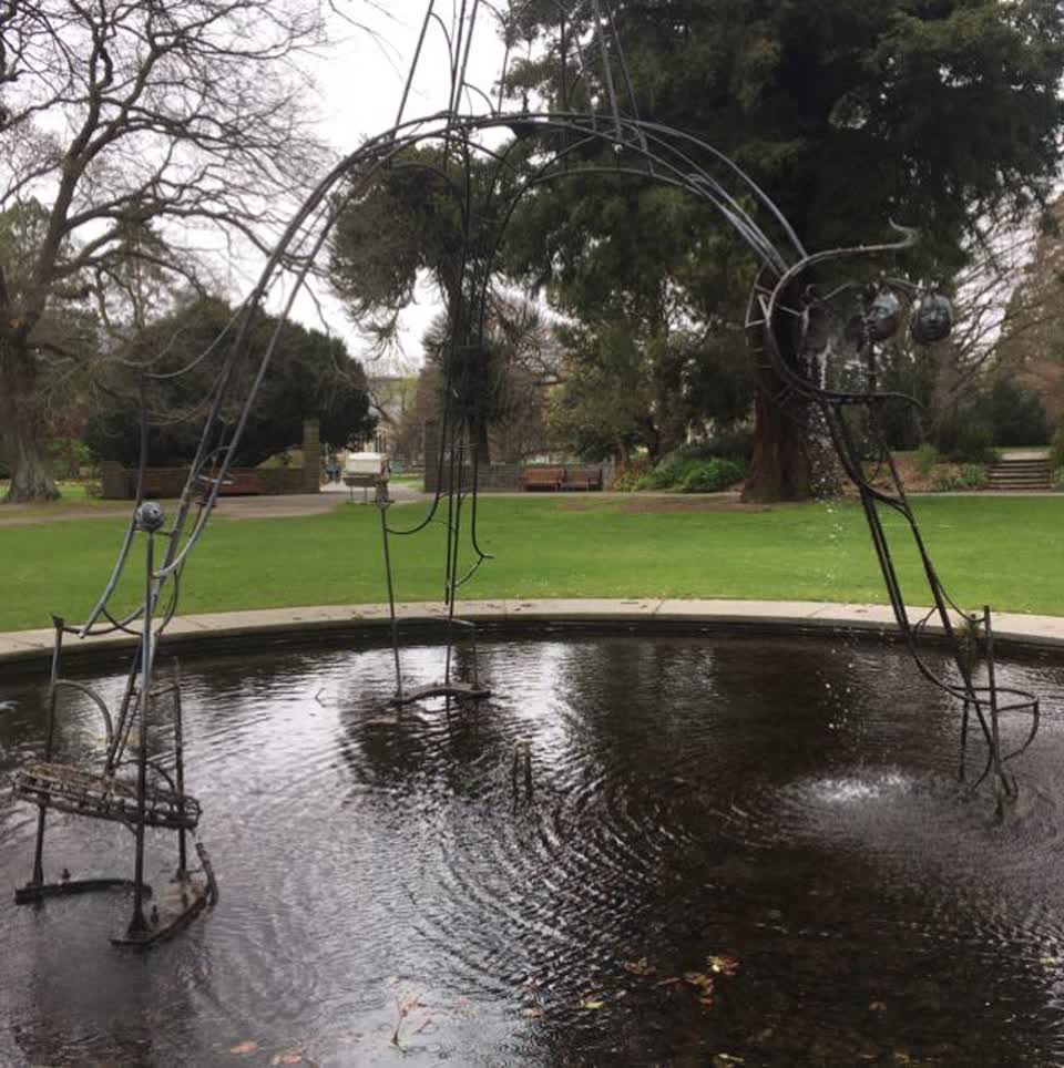 The photograph attached to this parks report