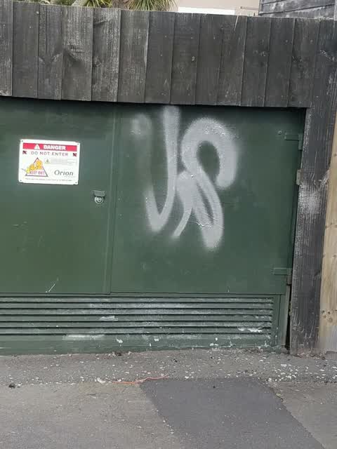 Graffiti, a report photo